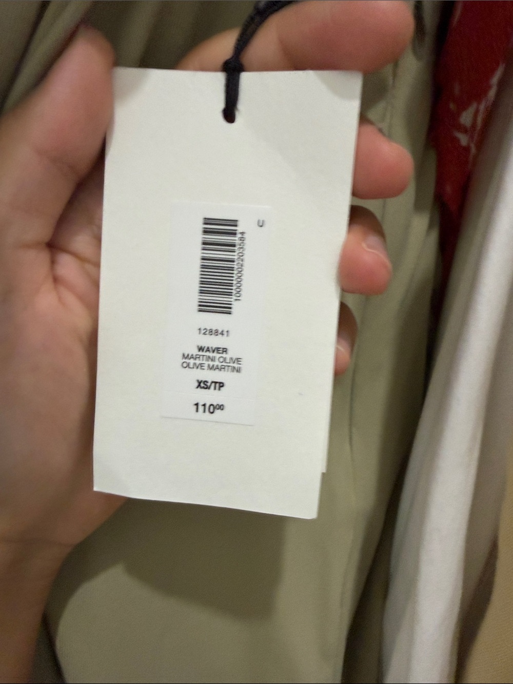 Aritzia Waver Dress in Sage - Picture 2 of 2
